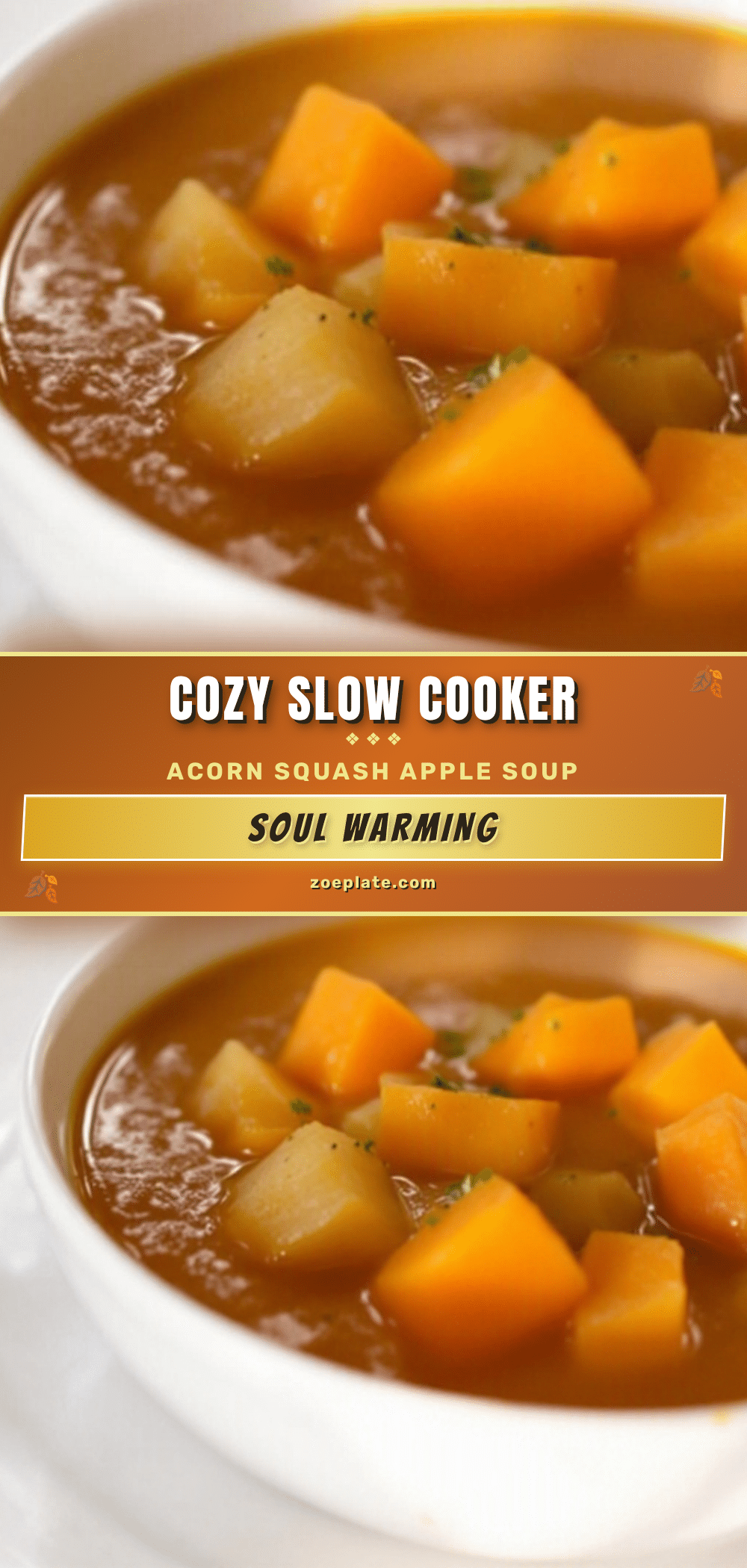 acorn squash and apple soup recipe