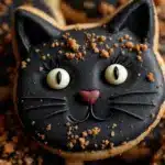 black cat sugar cookies - featured image