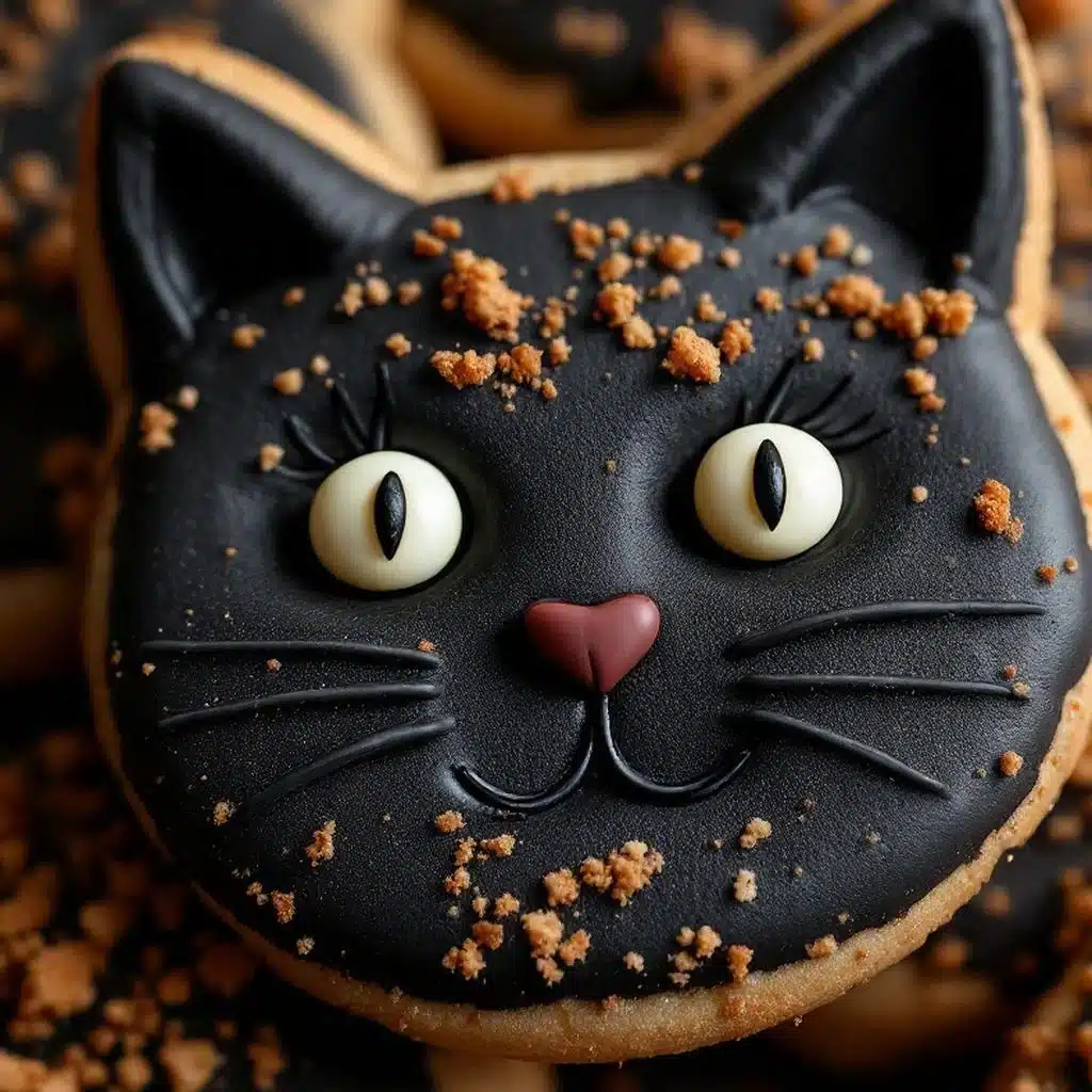 black cat sugar cookies - featured image