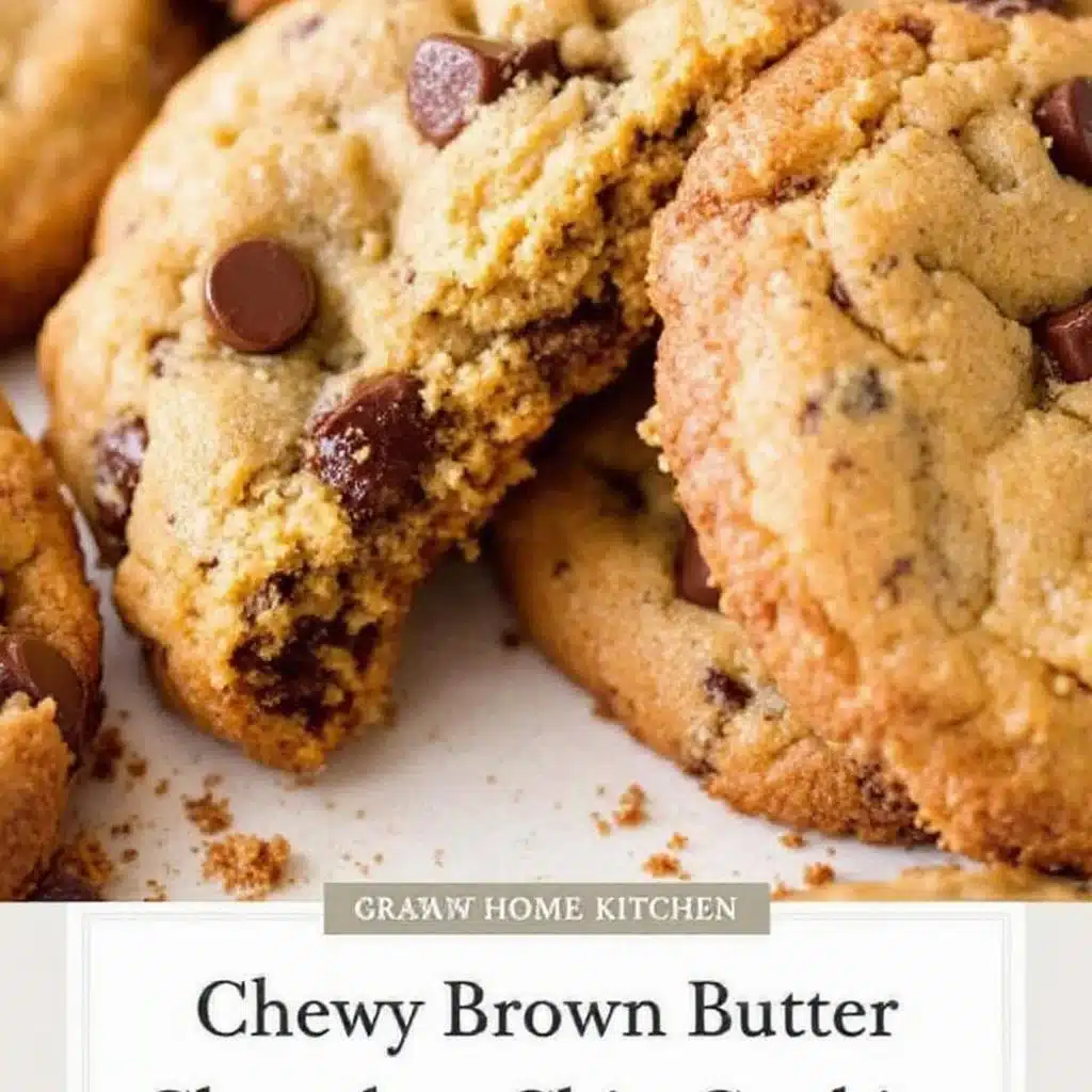 brown butter chocolate chip cookies - featured image
