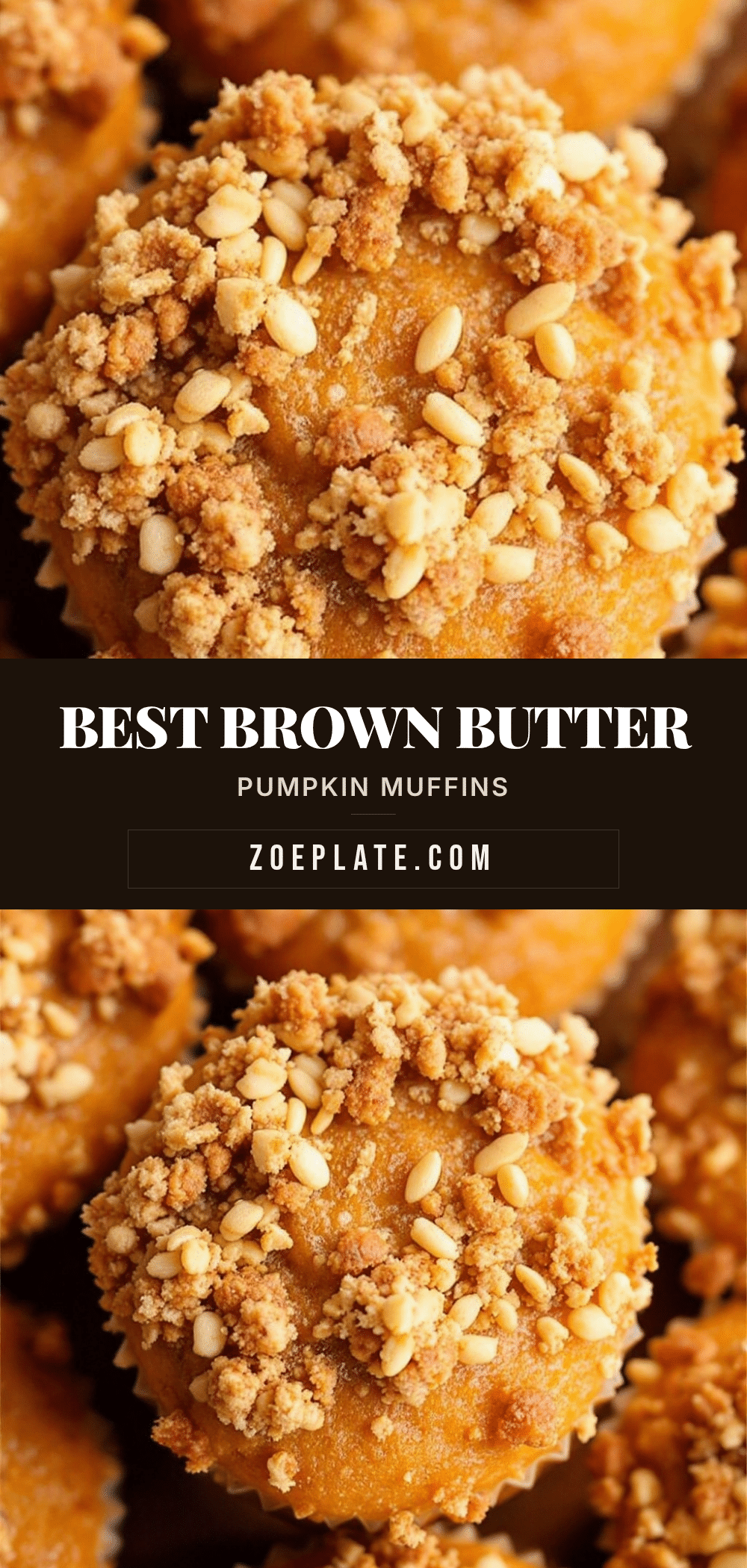 brown butter pumpkin muffins recipe