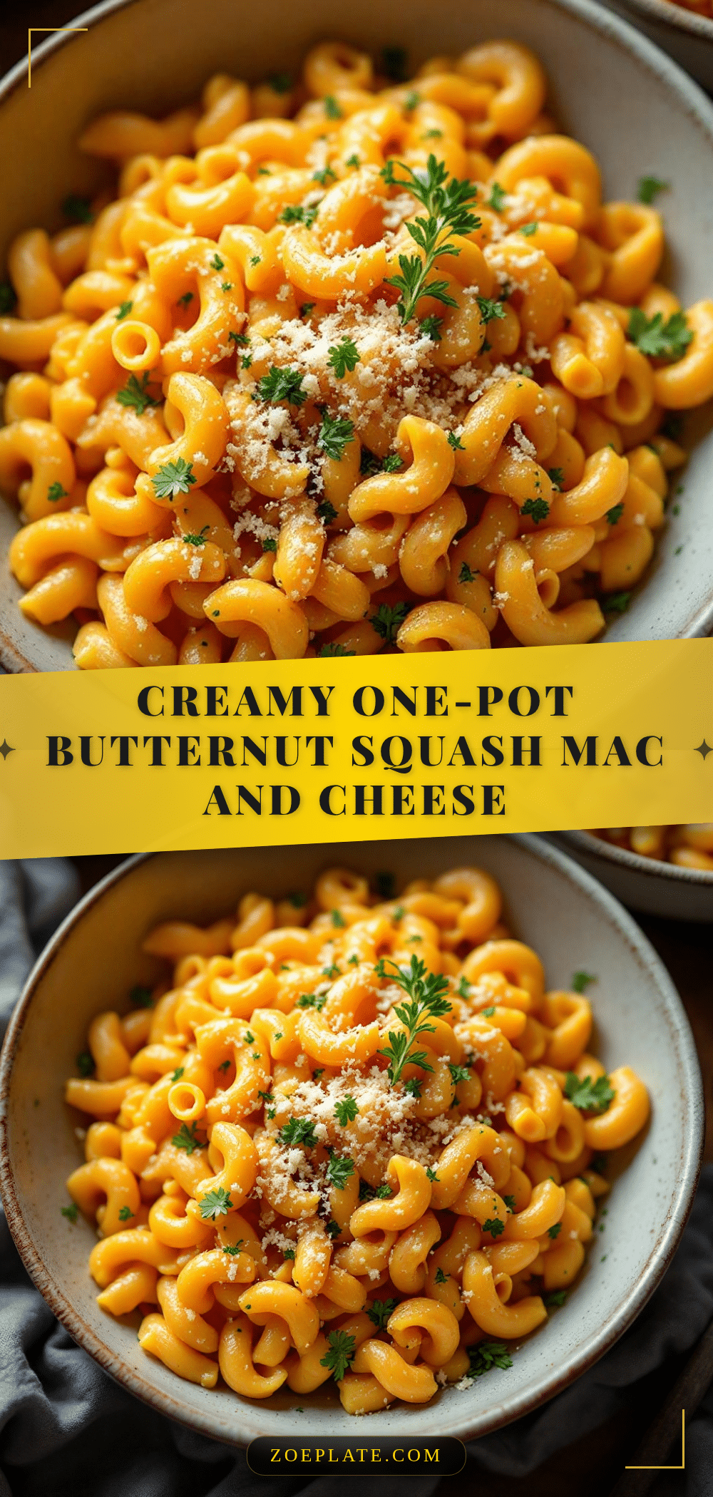 Butternut Squash Mac and Cheese recipe