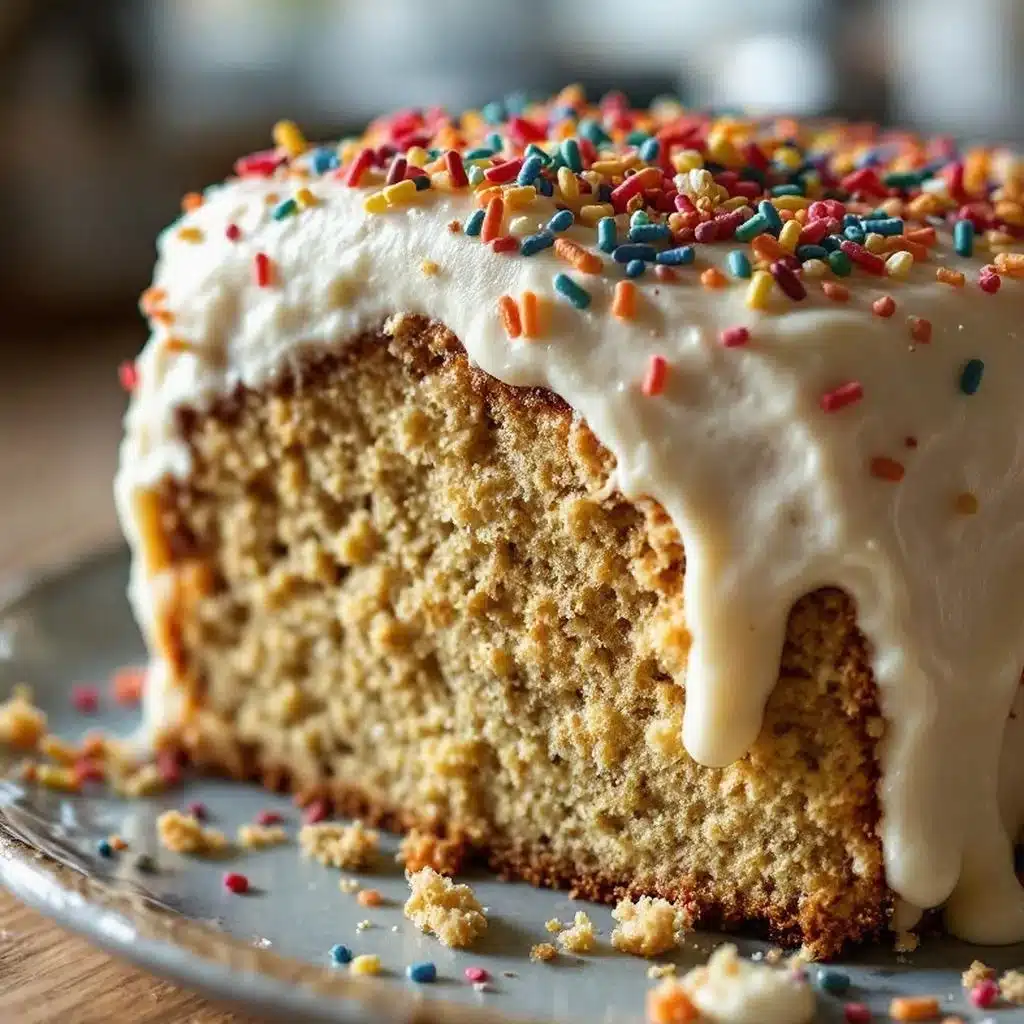 Classic Birthday Cake with Sprinkles - featured image