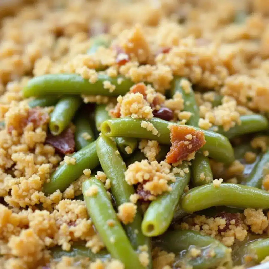 Classic Homemade Green Bean Casserole preparation steps