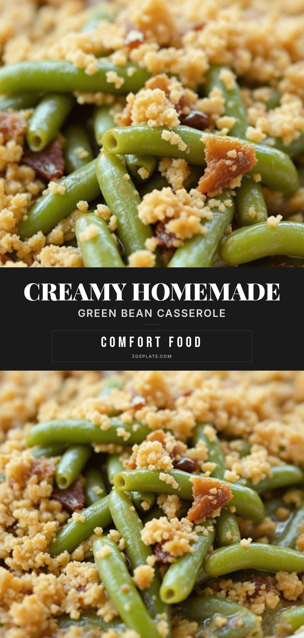 Classic Homemade Green Bean Casserole recipe