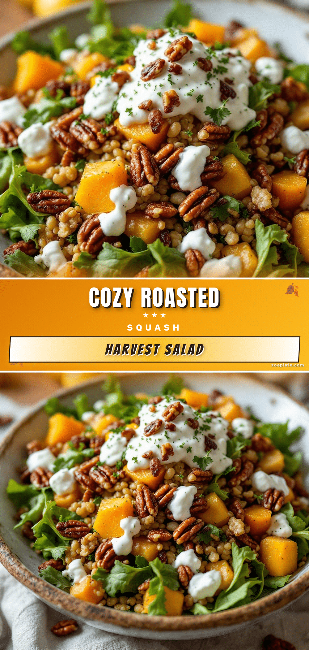 Cozy Harvest Fall Salad recipe