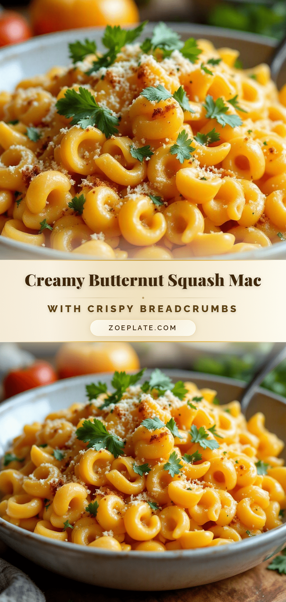 creamy butternut squash mac and cheese recipe