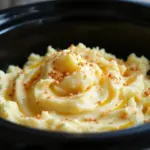 creamy crockpot mashed potatoes - featured image
