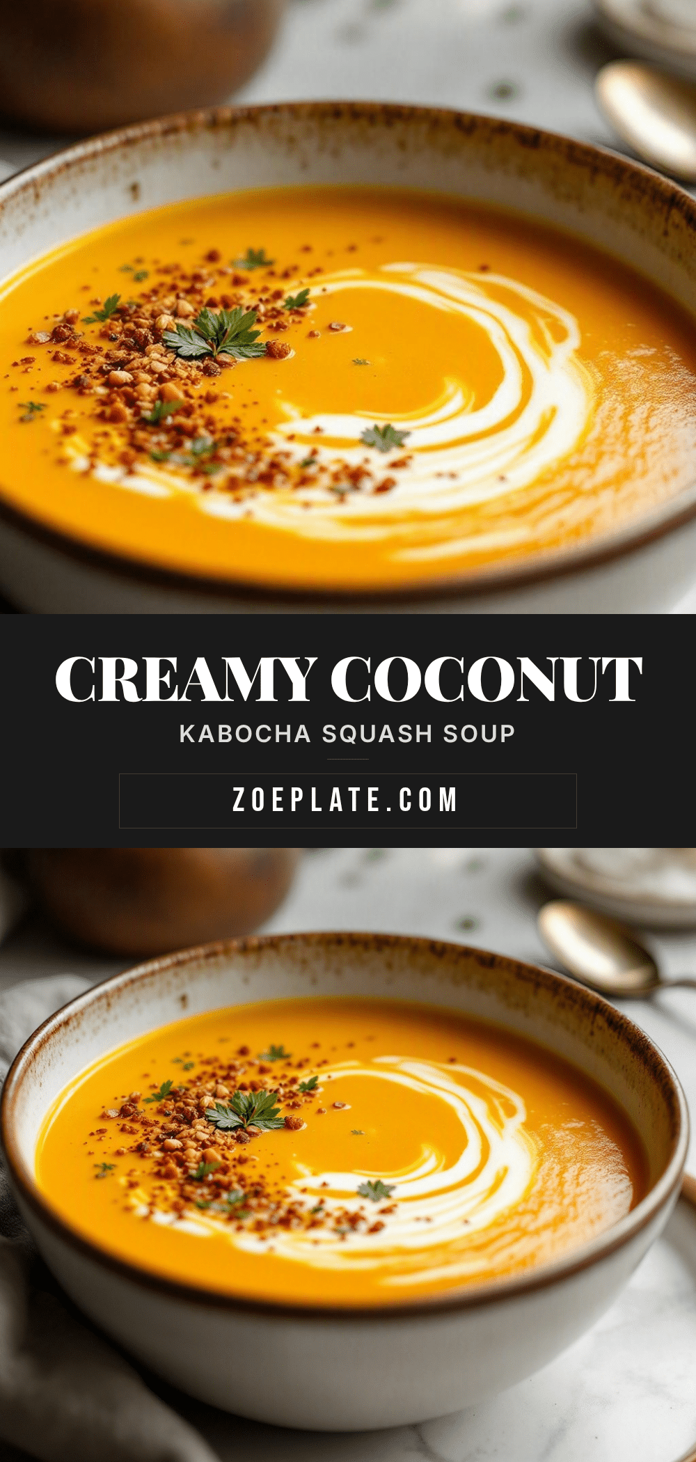 Creamy Kabocha Squash Soup recipe