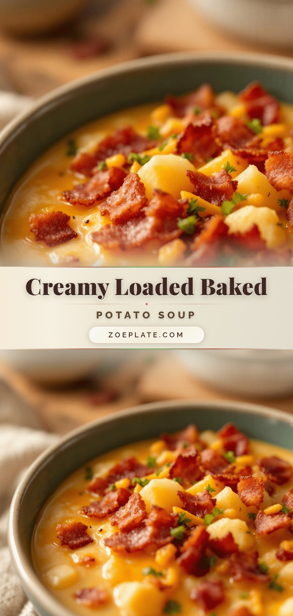 creamy loaded baked potato soup recipe