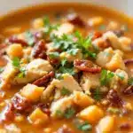creamy marry me chicken soup - featured image