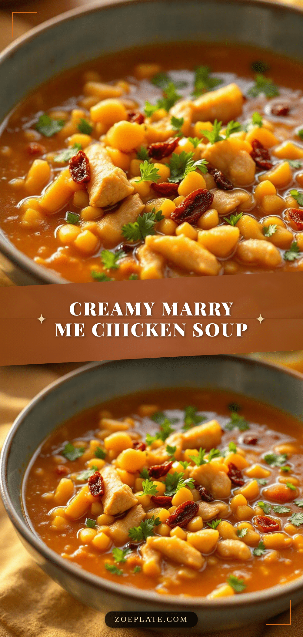 creamy marry me chicken soup recipe