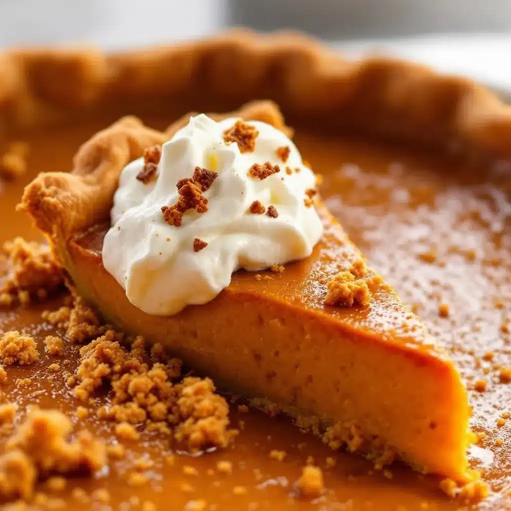creamy pumpkin pie preparation steps