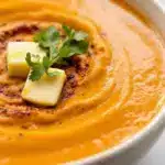 creamy roasted butternut squash soup - featured image