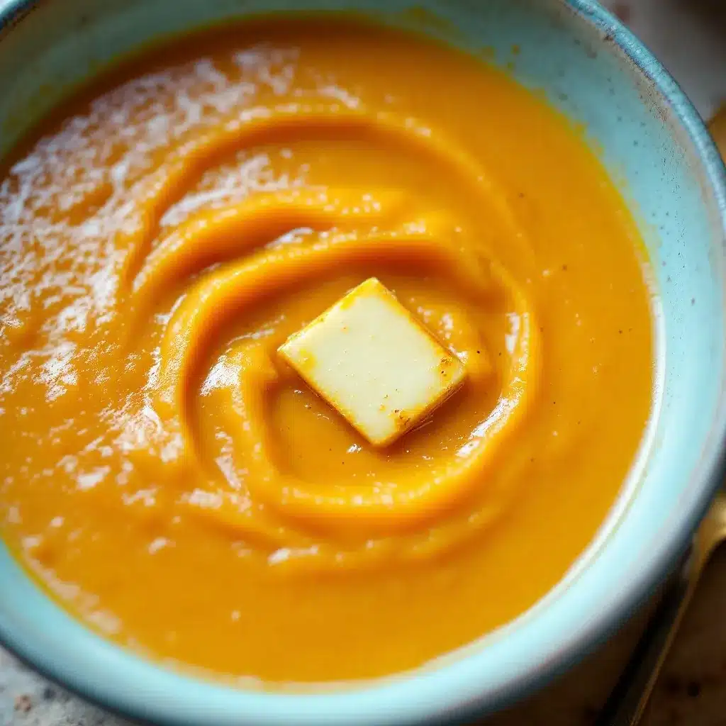 creamy roasted butternut squash soup with brown butter preparation steps