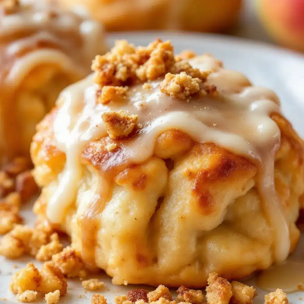 crispy cinnamon apple dumplings preparation steps