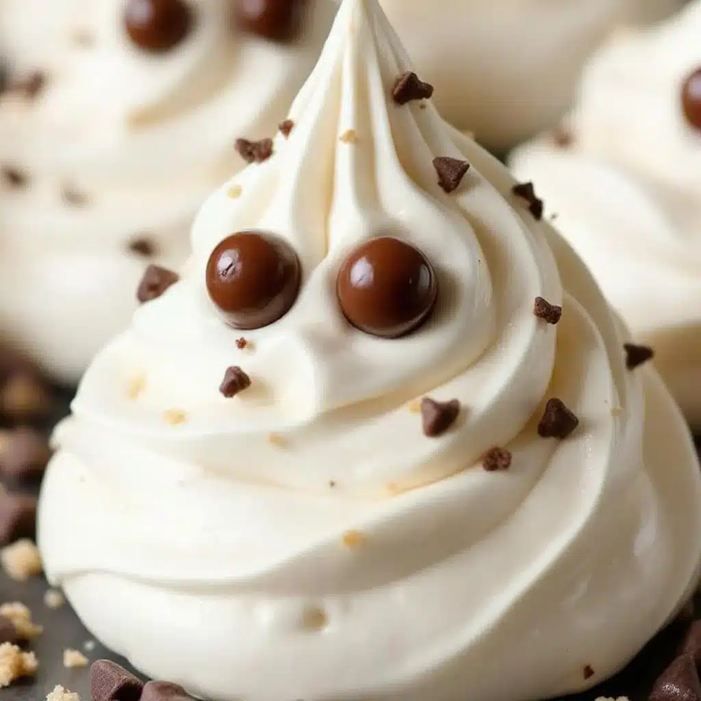Crispy Ghost Meringue Cookies - featured image