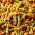 crispy make-ahead green bean casserole - featured image