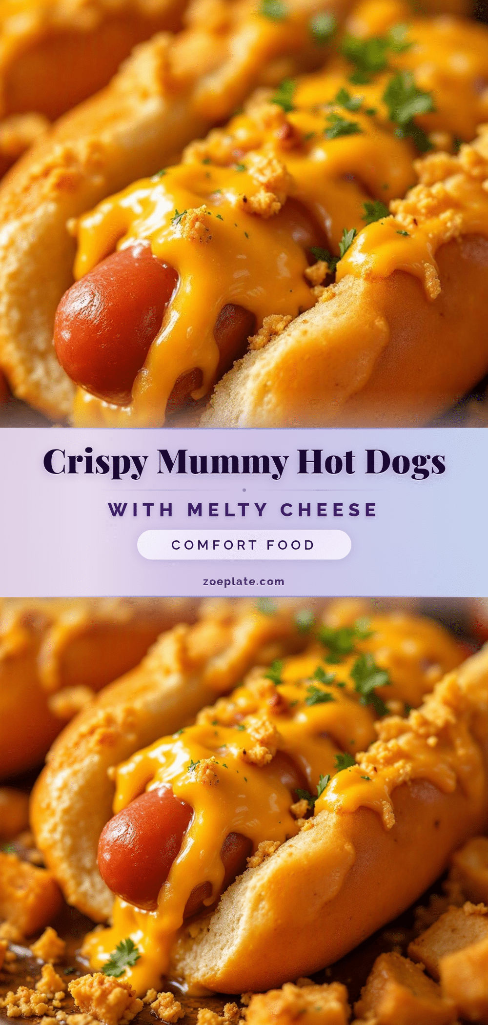 Crispy Mummy Hot Dogs recipe