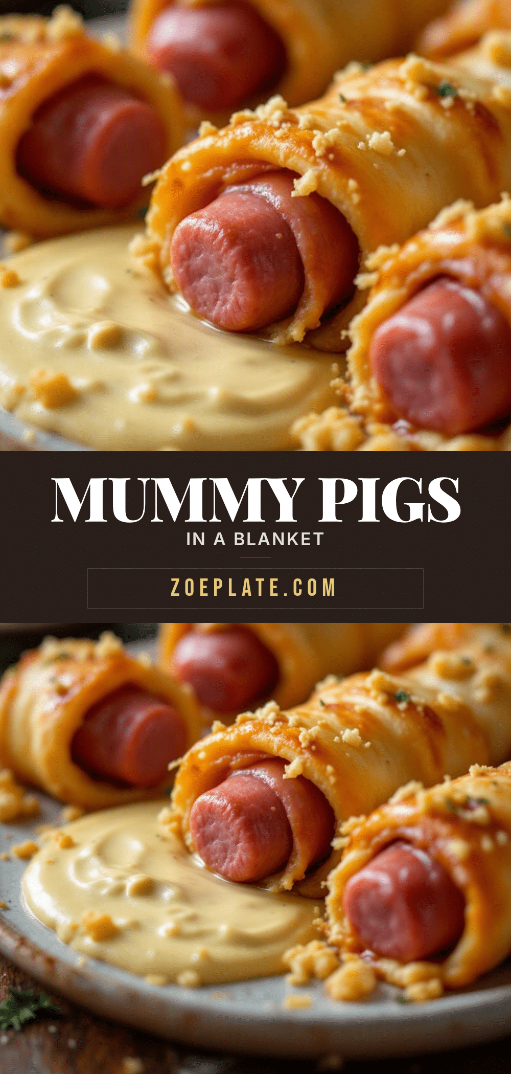 crispy mummy pigs in a blanket recipe