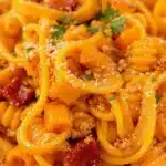crockpot butternut squash pasta - featured image