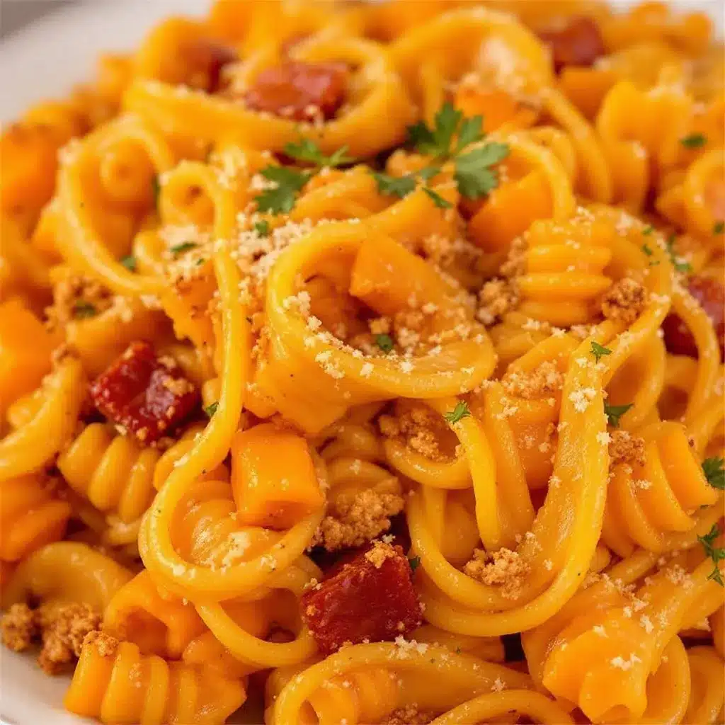 crockpot butternut squash pasta preparation steps