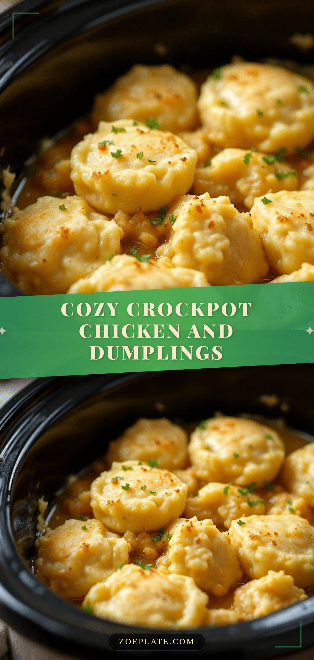 crockpot chicken and dumplings recipe