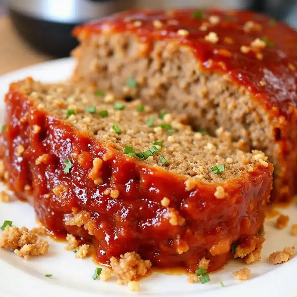 easy 5-ingredient crockpot meatloaf preparation steps
