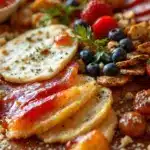 easy date night charcuterie board for two - featured image