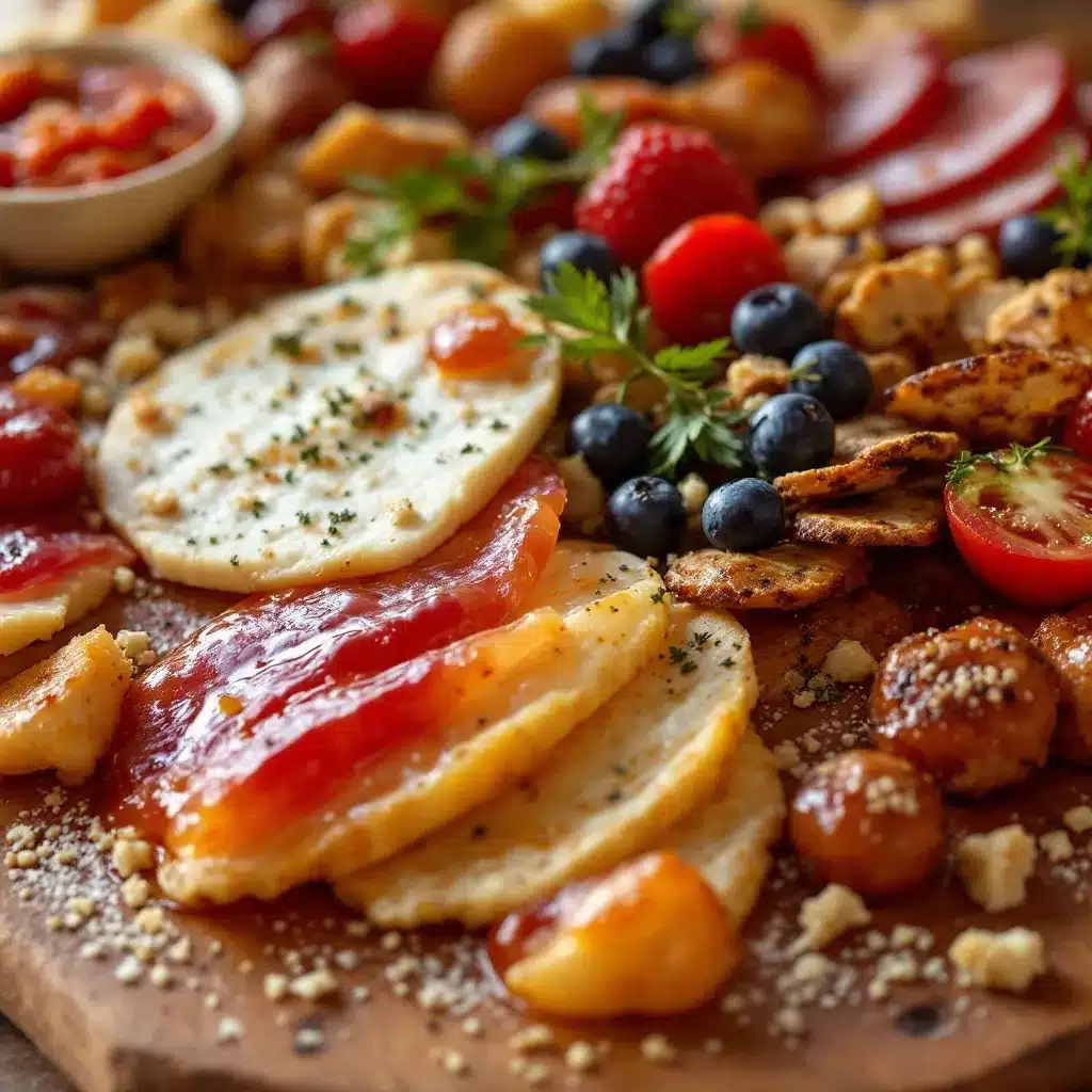 easy date night charcuterie board for two preparation steps