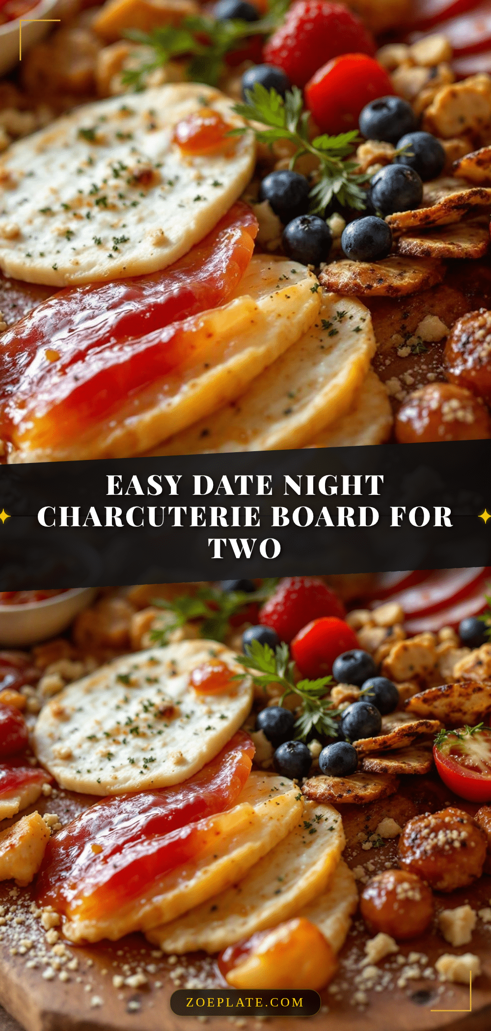easy date night charcuterie board for two recipe