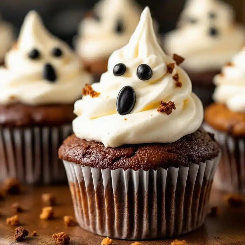 Fluffy Ghost Cupcakes - featured image