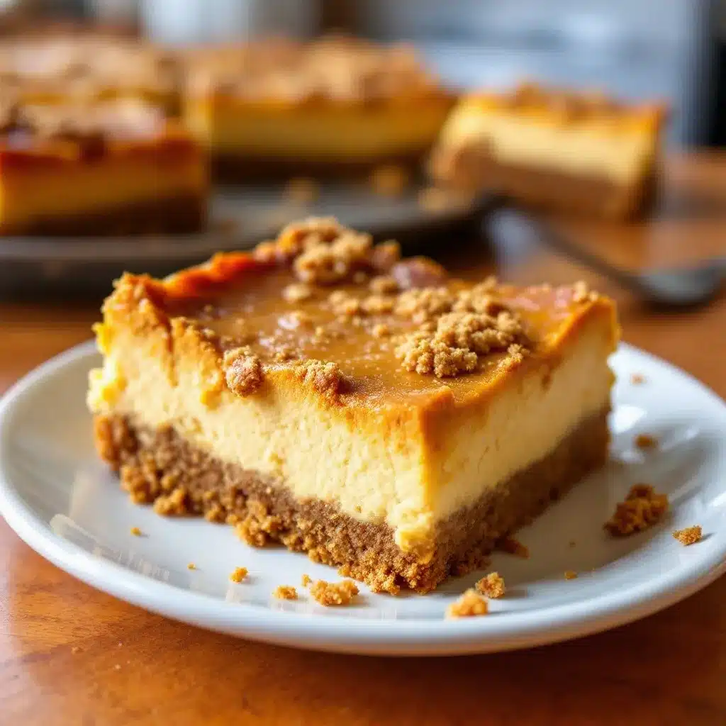 gluten-free pumpkin cheesecake bars preparation steps