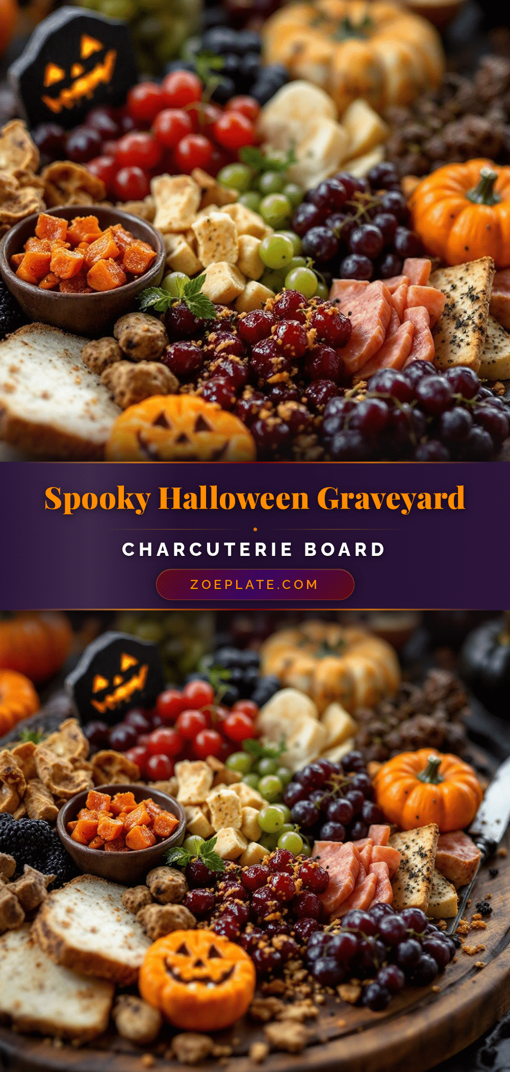 Halloween Graveyard Charcuterie Board recipe