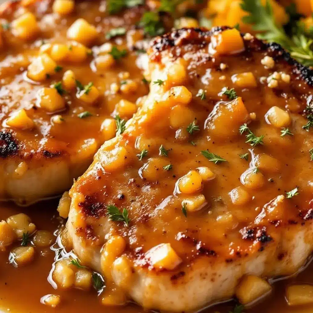 Juicy Pork Chops with Apple Cider Pan Sauce - featured image