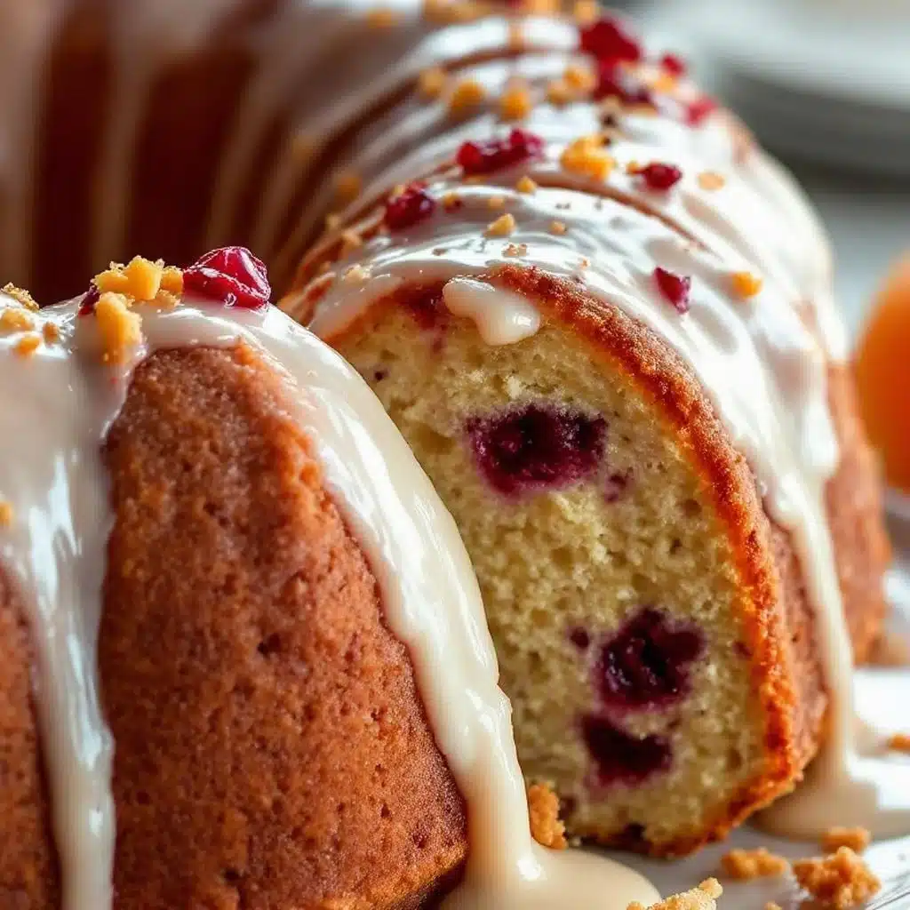 Moist Cranberry Bundt Cake - featured image