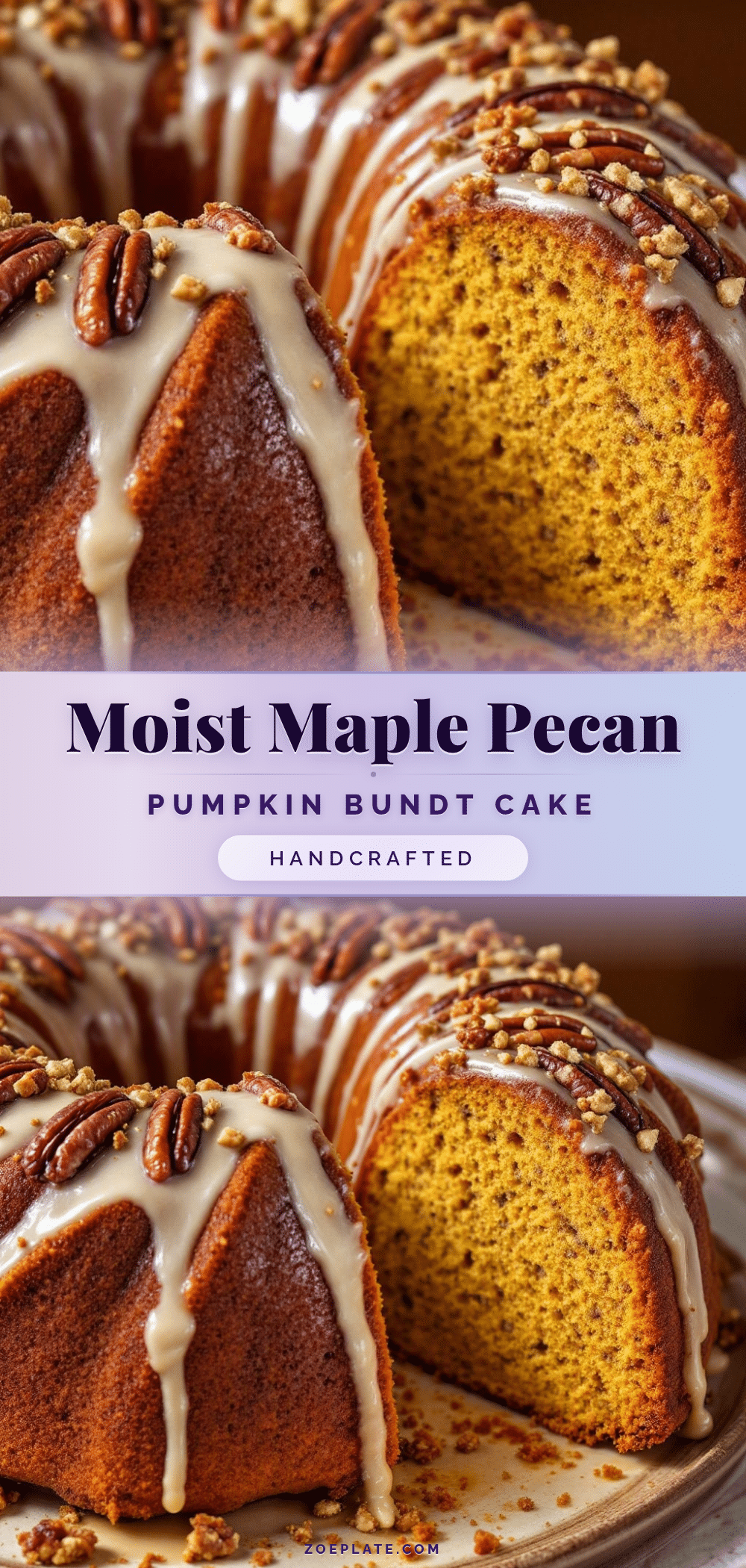 moist maple pecan pumpkin bundt cake recipe