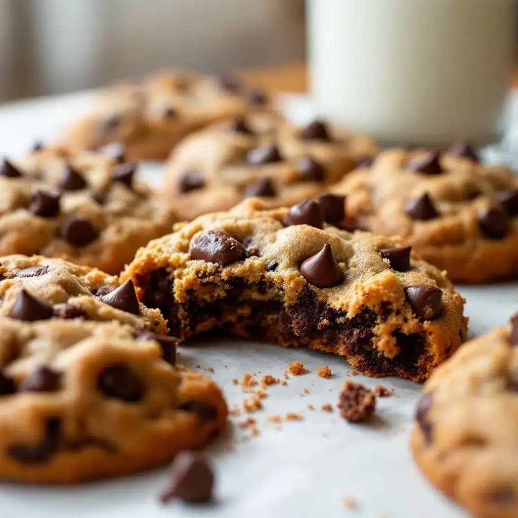 no-chill chocolate chip cookies preparation steps