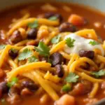 one pot taco soup - featured image
