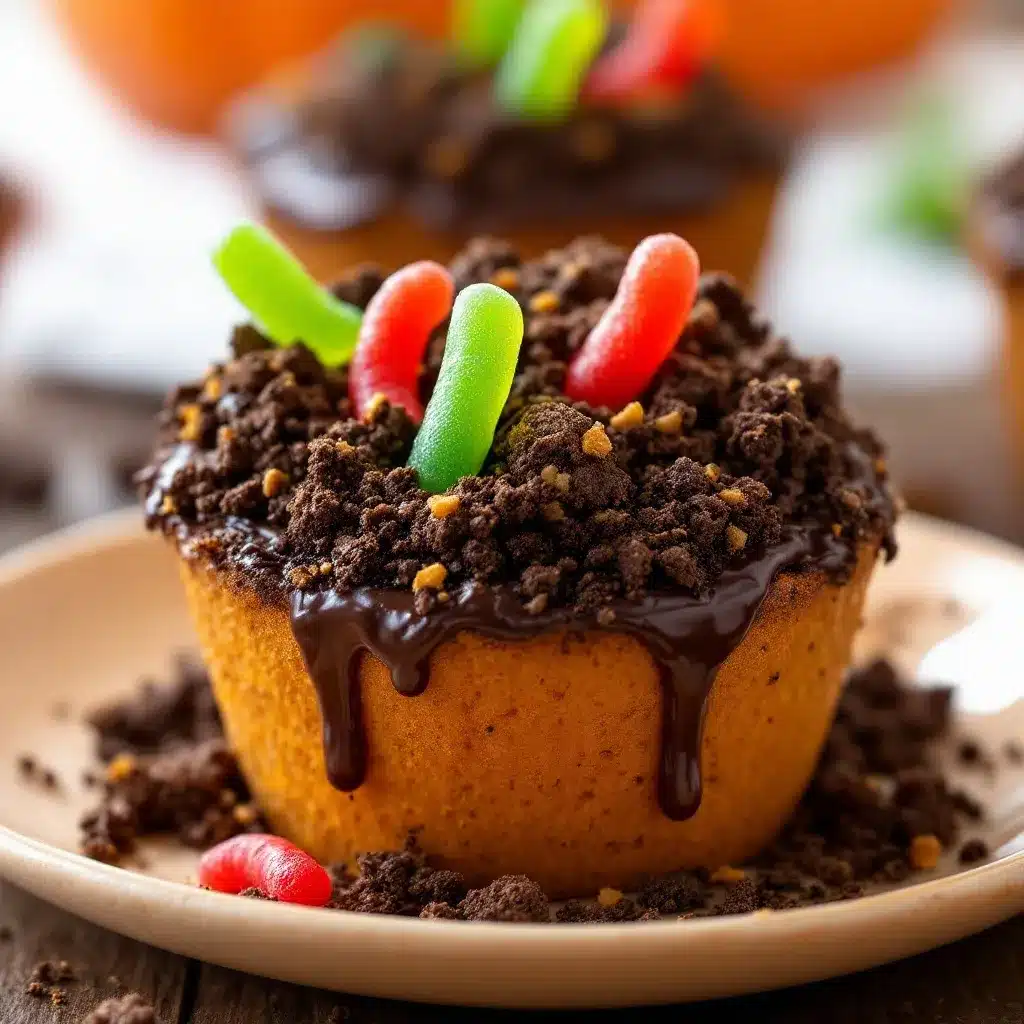 pumpkin dirt cups preparation steps