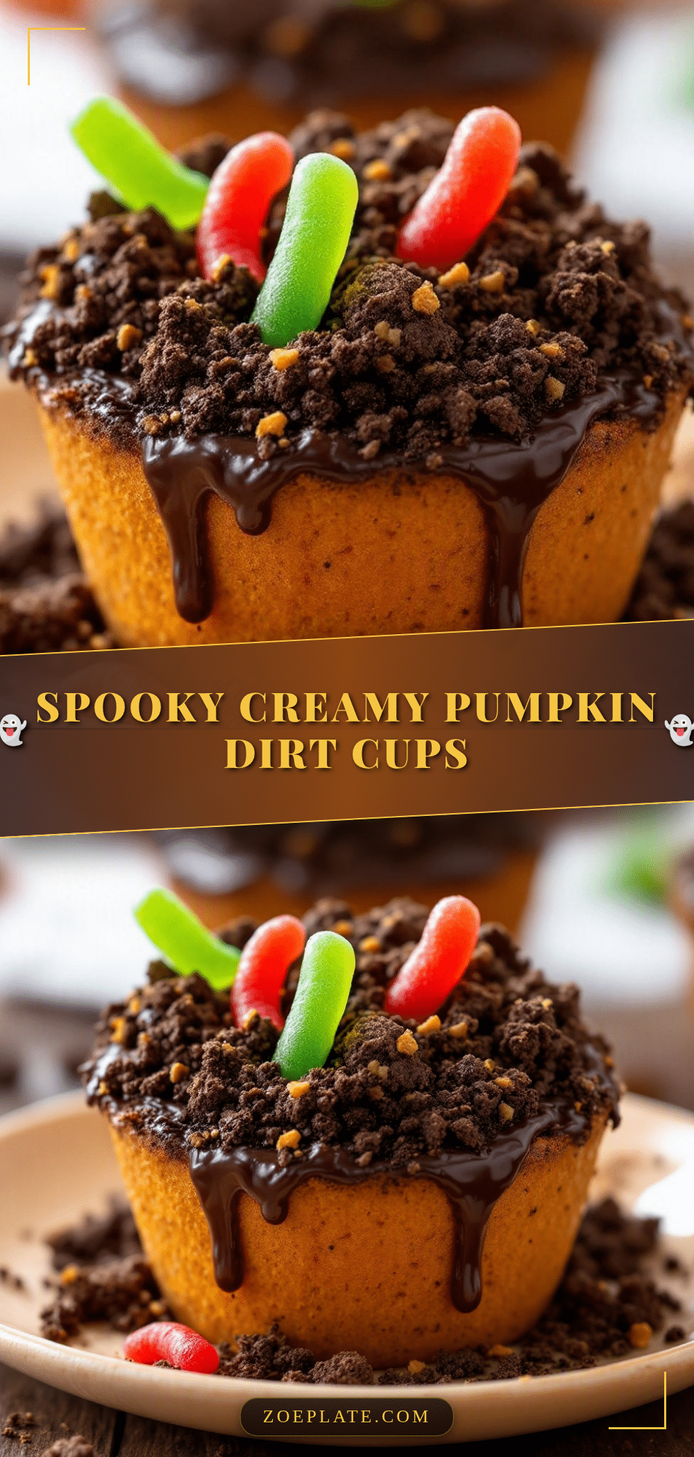 pumpkin dirt cups recipe