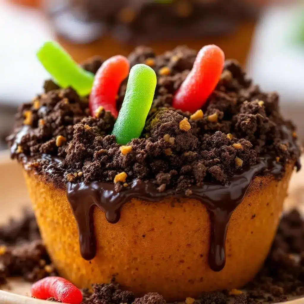 pumpkin dirt cups - featured image