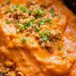 slow cooker buffalo chicken dip - featured image
