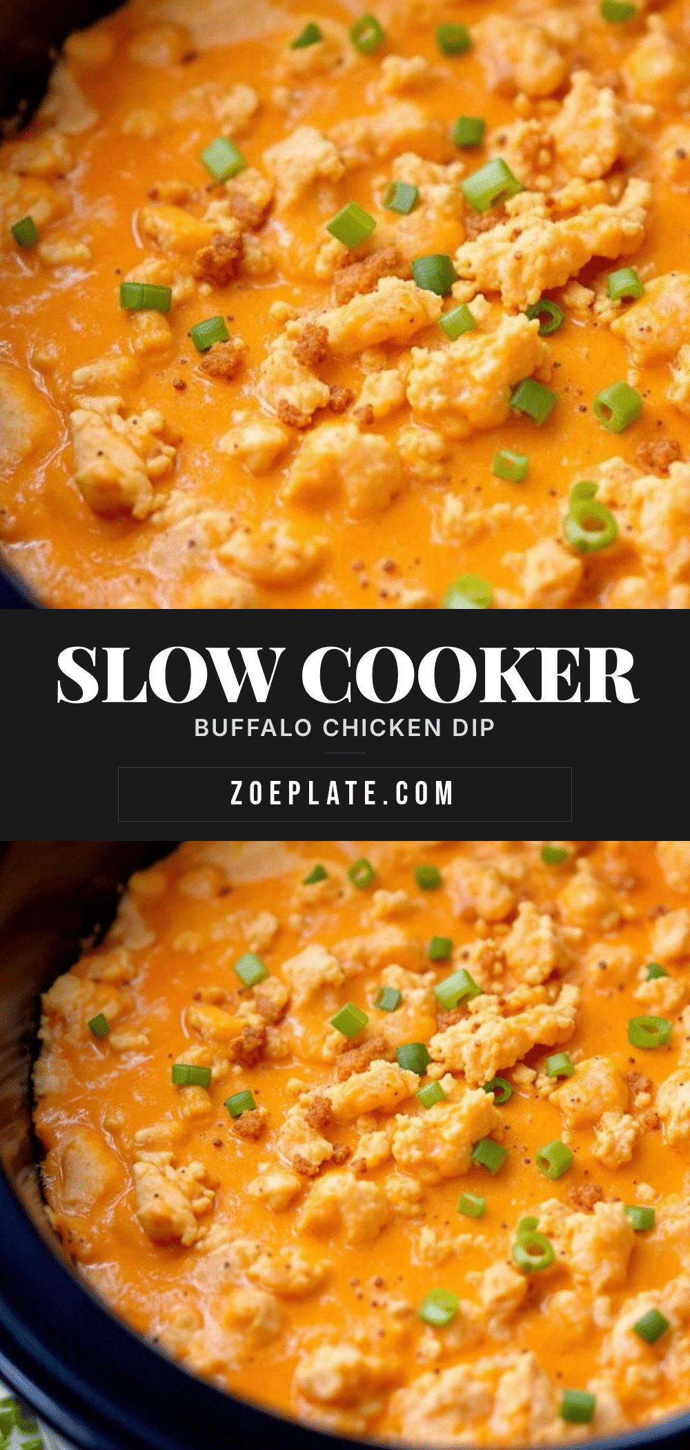 slow cooker buffalo chicken dip recipe