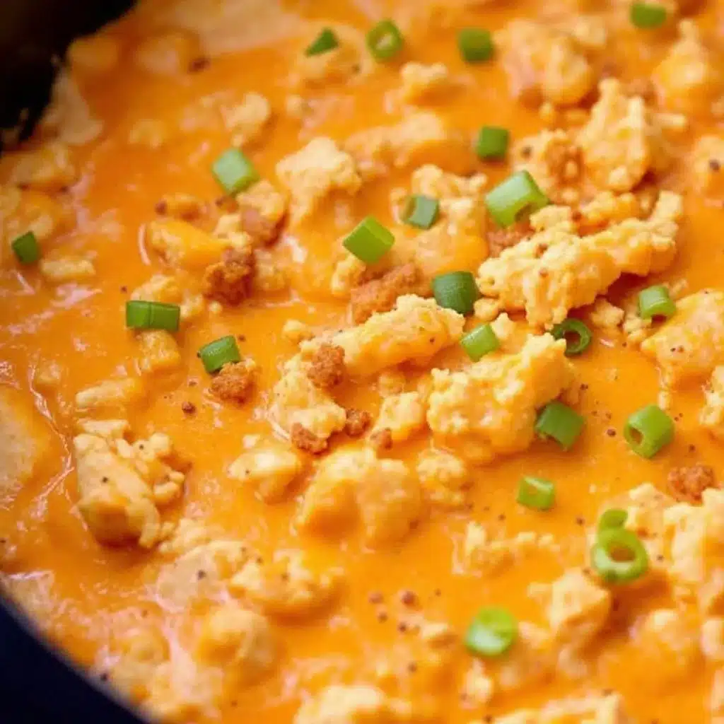 slow cooker buffalo chicken dip - featured image