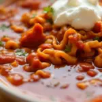 slow cooker lasagna soup - featured image
