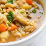 Slow Cooker Turkey and Wild Rice Soup - featured image