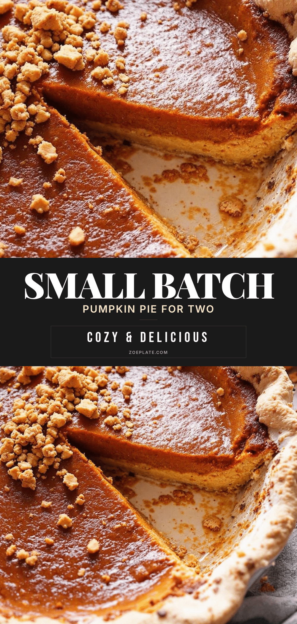 small-batch pumpkin pie recipe