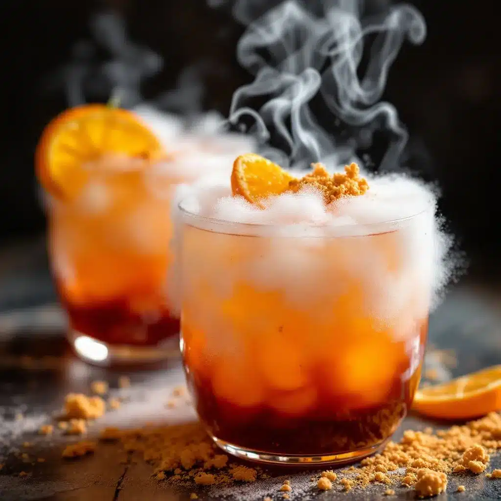 spooky halloween punch preparation steps