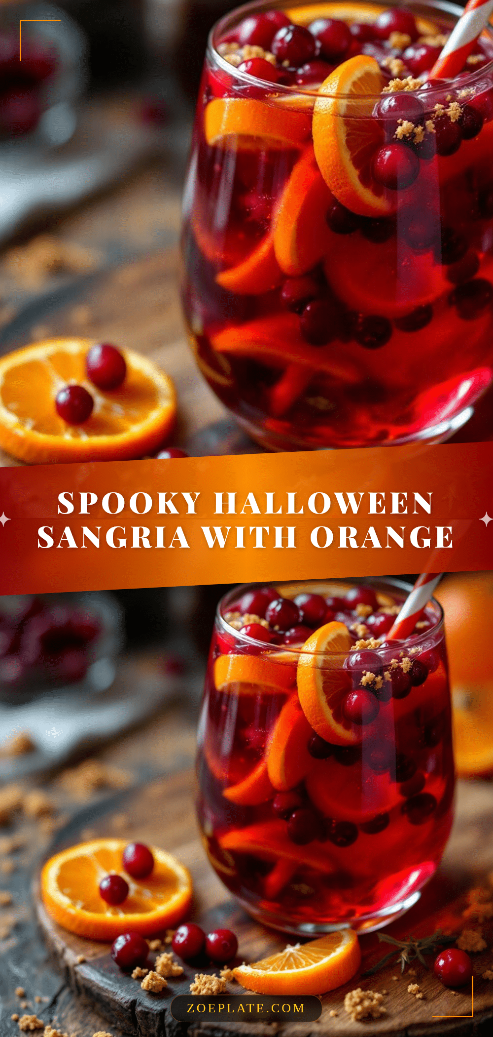 Spooky Halloween Sangria recipe